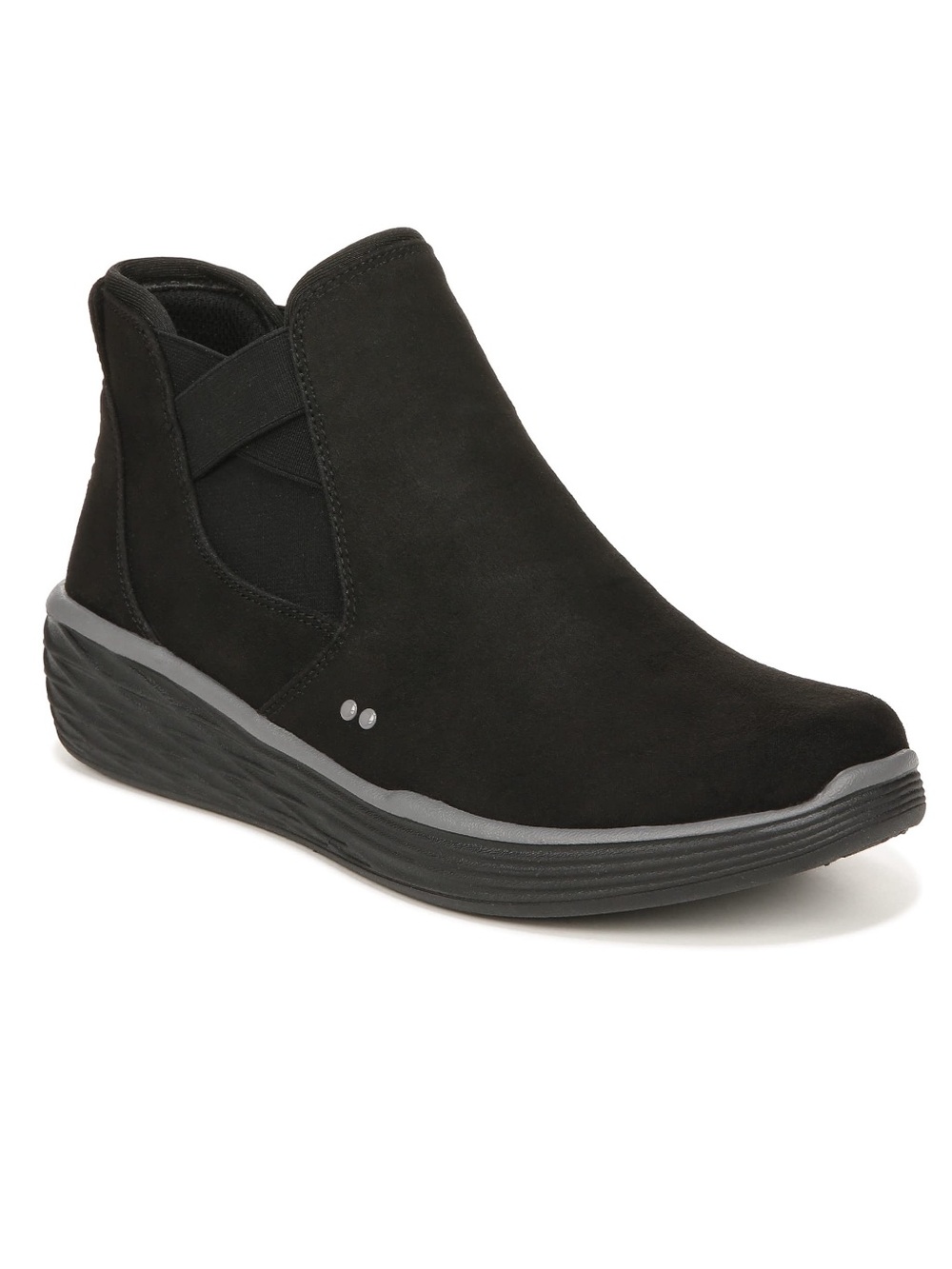 Ryka Womens Noelle Chelsea Ankle Booties Black Size 9